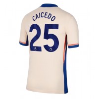 Echipament fotbal Chelsea Moises Caicedo #25 Tricou Deplasare 2024-25 maneca scurta